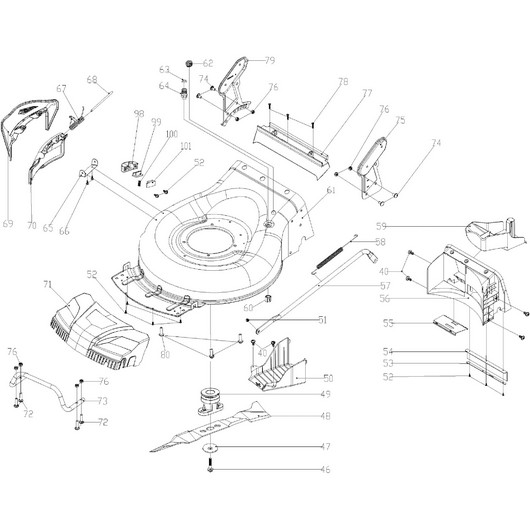 Рукоятка управления Champion LM5345BS